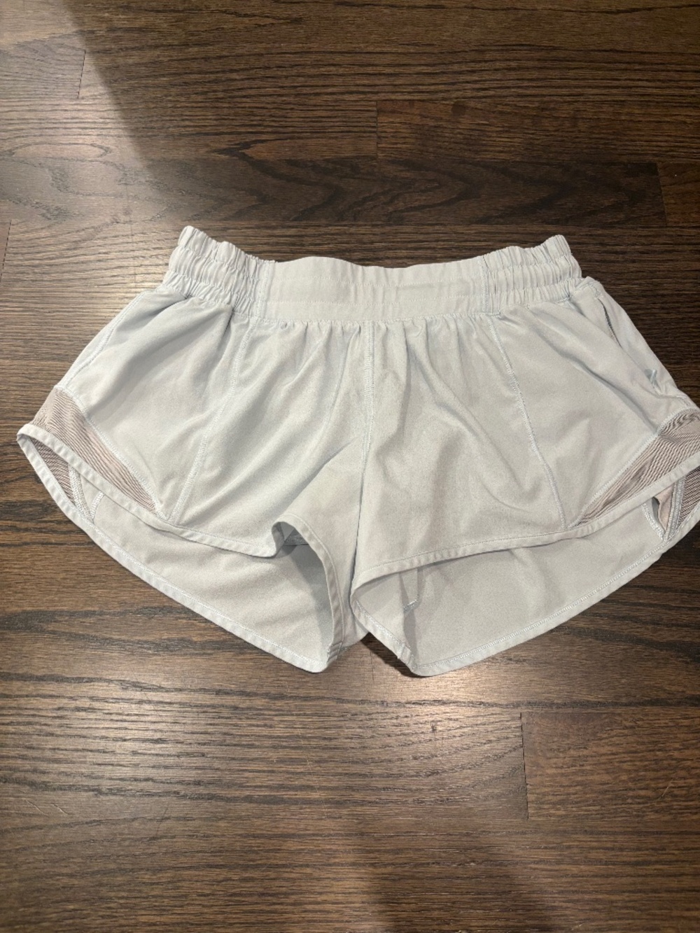 Lululemon Hotty Hot Shorts in light blue